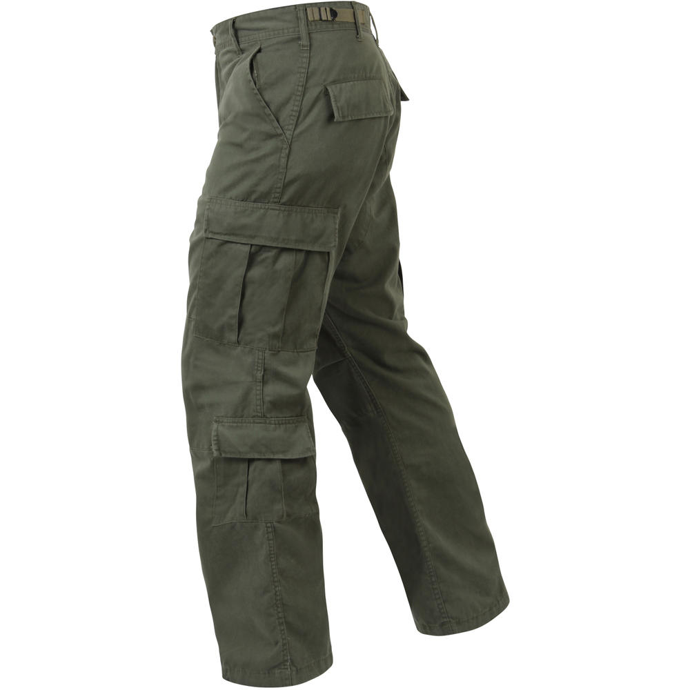 Rothco Olive Drab Vintage Military Paratrooper BDU Fatigue Pants