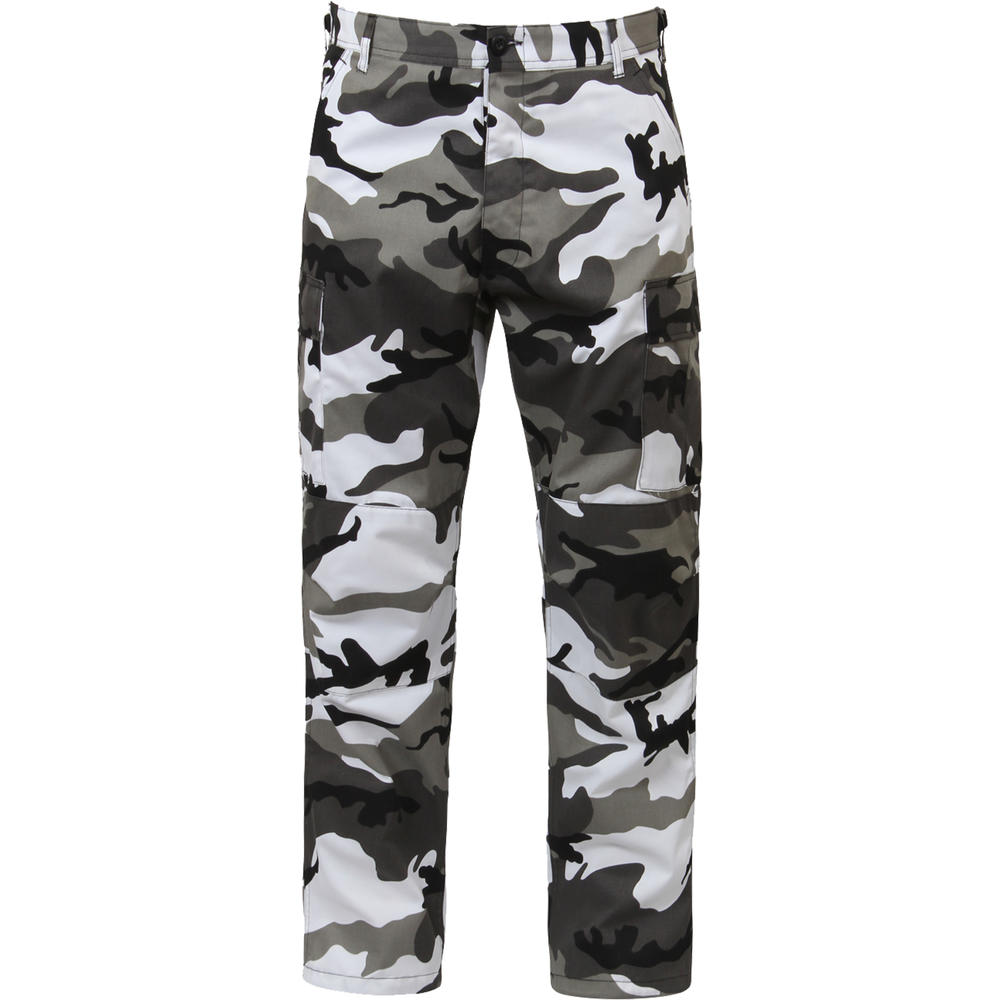 Rothco City Camouflage Military Cargo BDU Fatigue Pants 