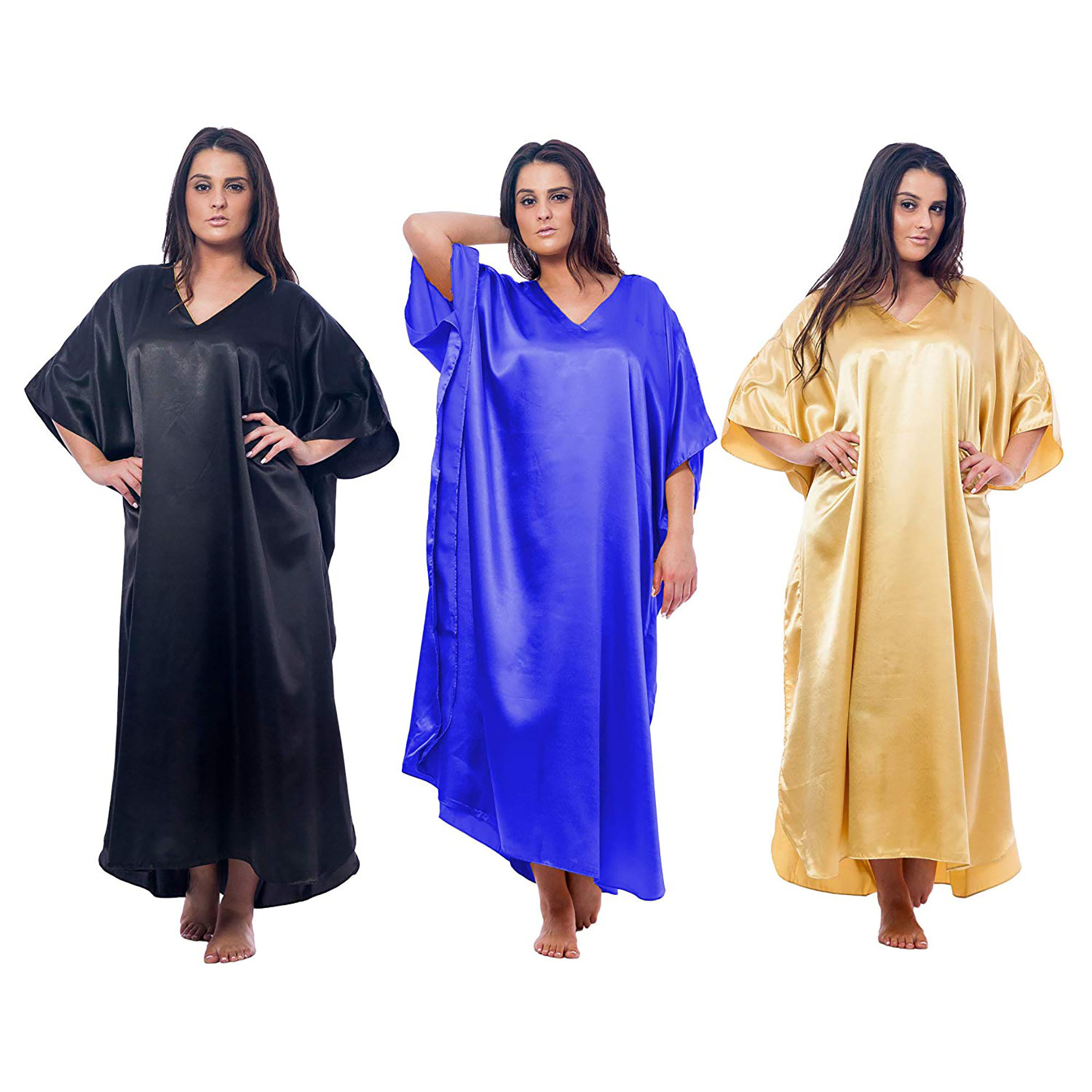 satin caftans