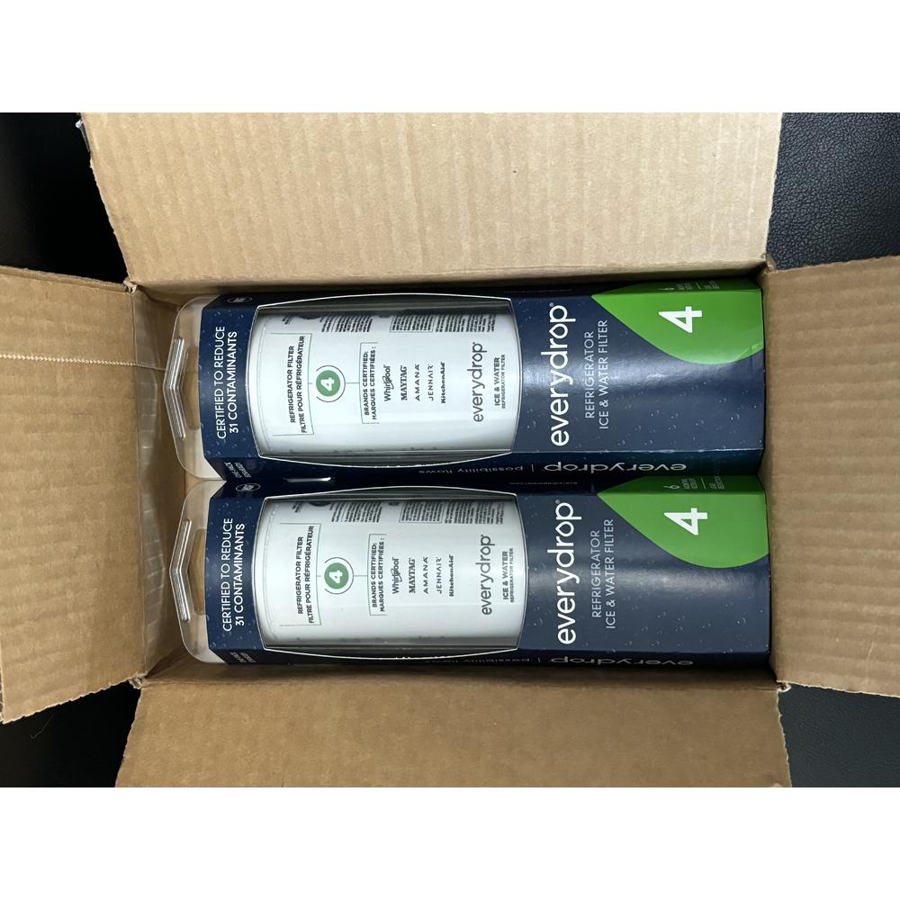 EveryDrop Refrigerator Water Filter 4, EDR4RXD1 - Pack of 2