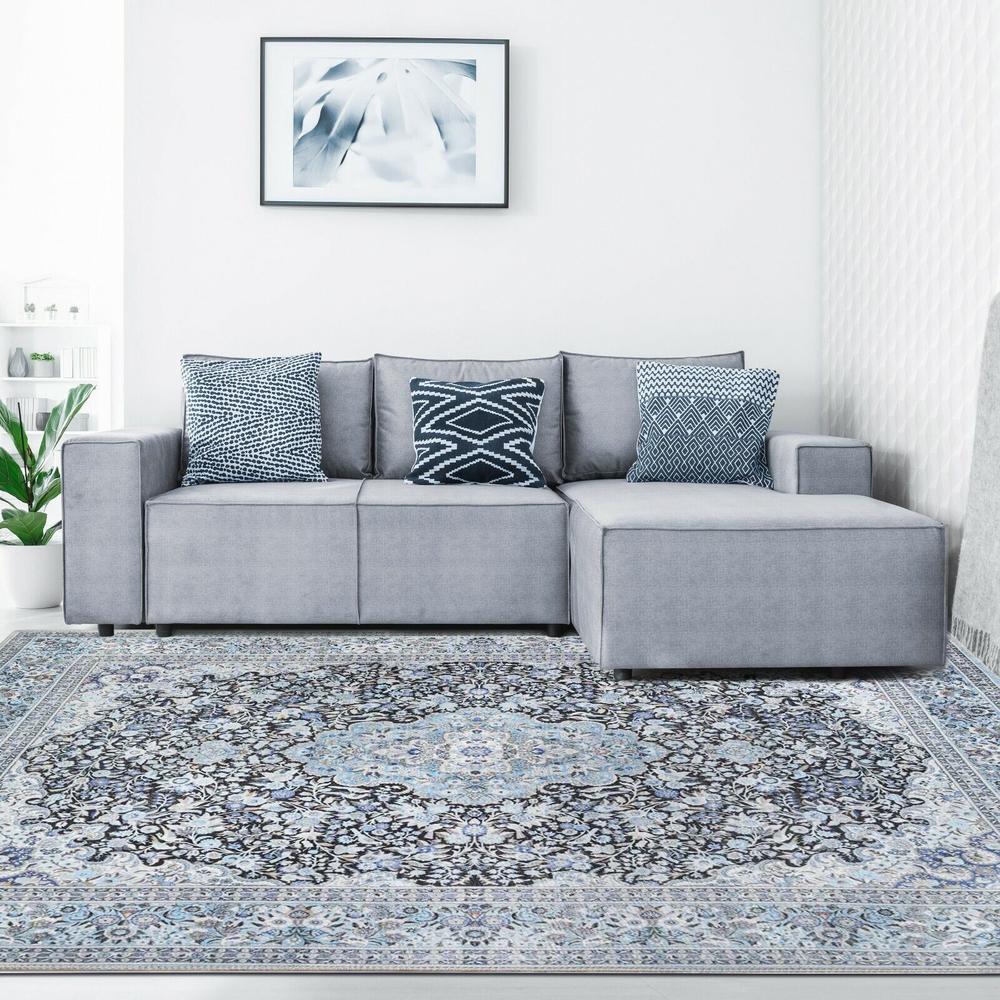 Blue Nile Mills Fiorella Medallion Floral Hallway Runner Bedroom Carpet Rug Or Large Area Rugs