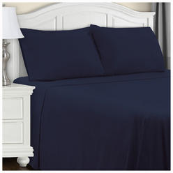 Blue Nile Mills 100% Cotton Flannel Solid Modern Deep Pocket Bed Sheet Set Breathable Moisture Wicking Pillowcases Flat Fitted Sheets All Sizes