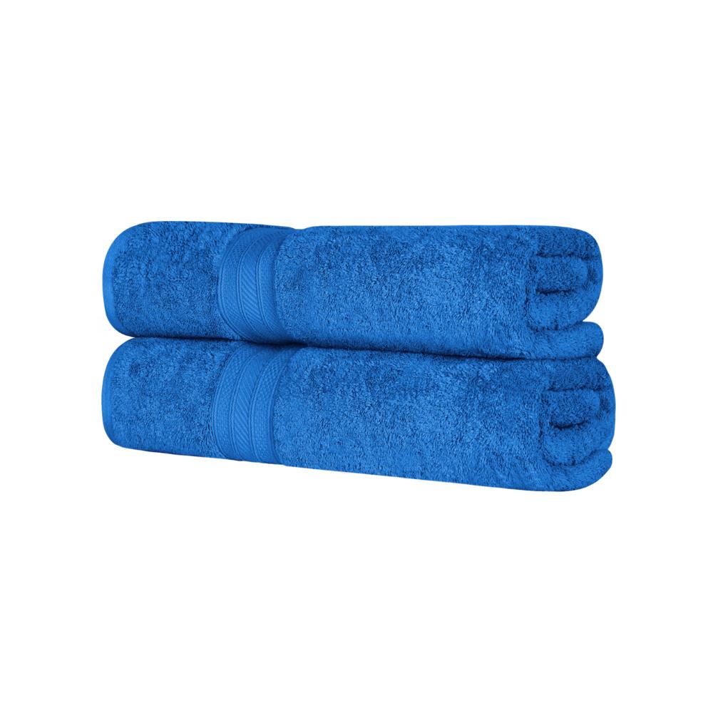 Blue Nile Mills Long Staple Combed Cotton Quick-Drying 2-Piece Bath Sheet Set
