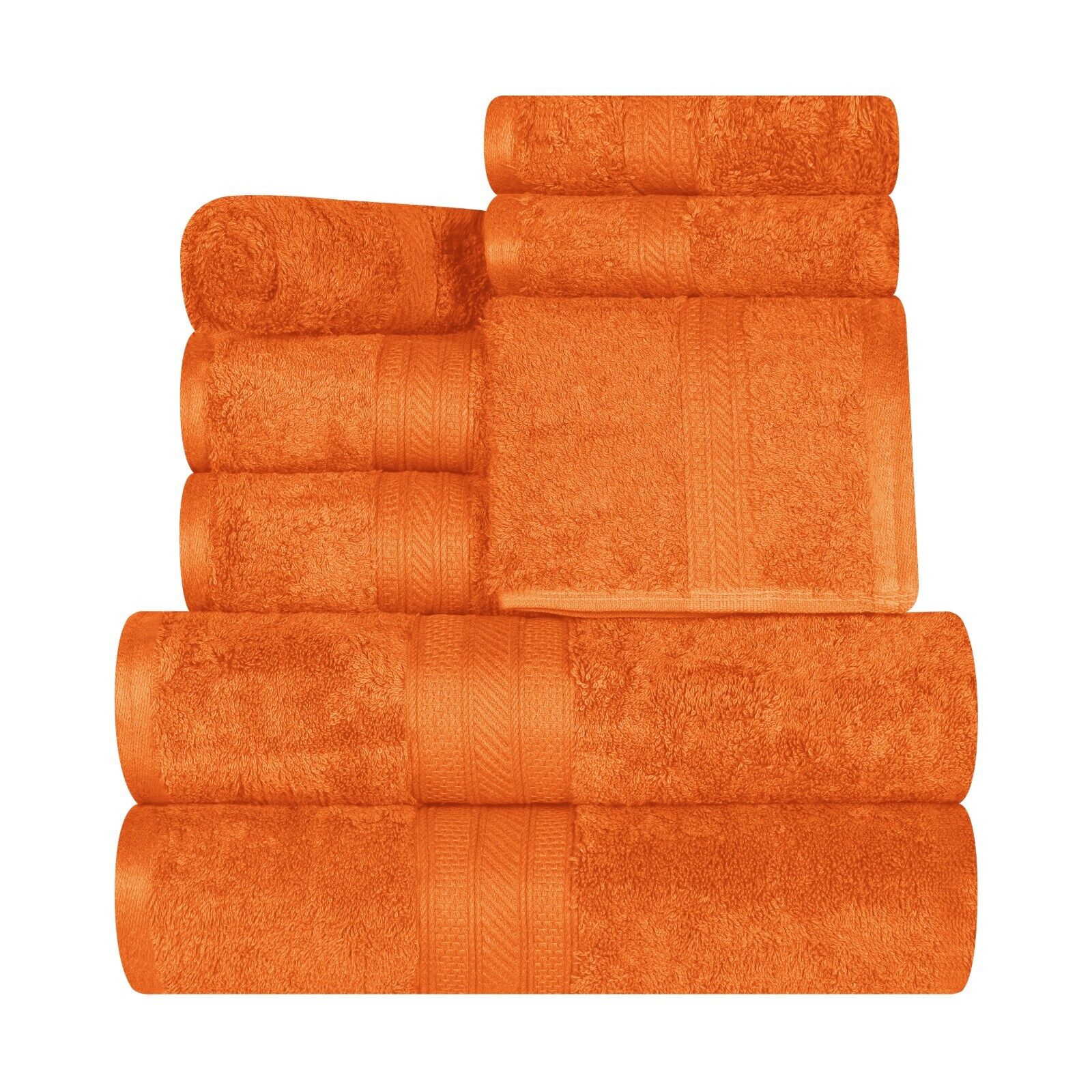  Cosy Family Microfiber 8-Piece Towel Set, 2 Bath