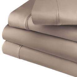 Blue Nile Mills Cotton Blend Solid Deep Pocket Bed Sheet Set