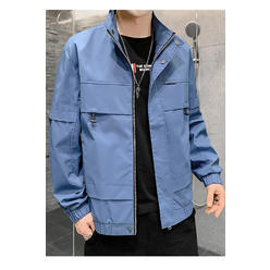 Unomatch Men Casual Simply Styled Bikers Jacket