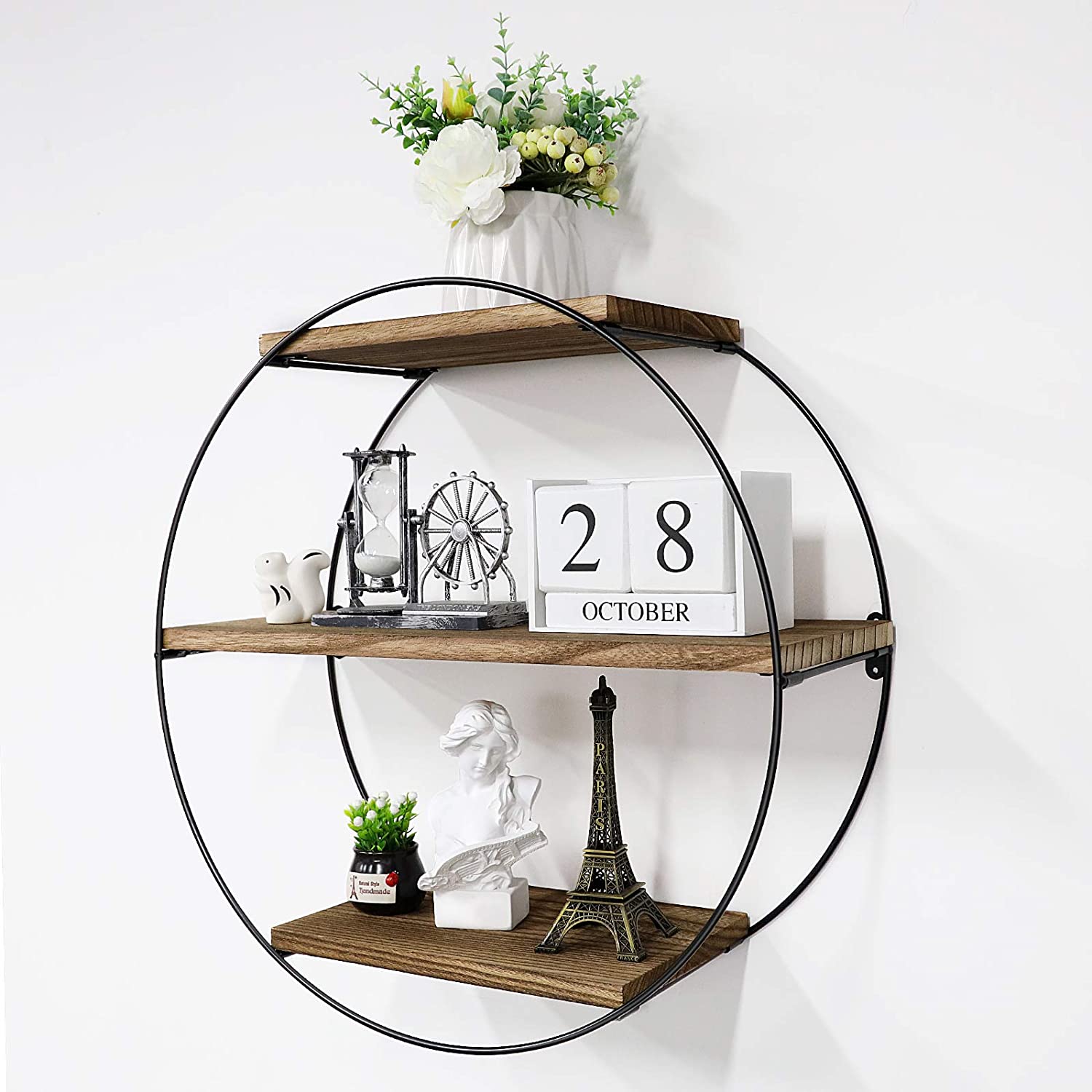 Bathroom round Shelf Decor – Rispa