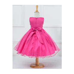 Unomatch Baby & Toddler Girls Charming Round Neck Sleeveless Comfortable Ball Gown Dress