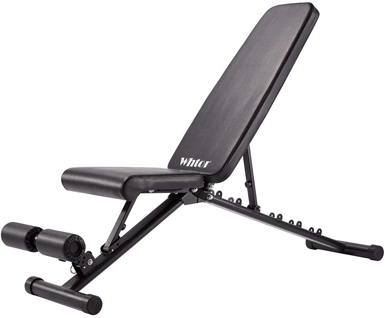 WHTOR Weight Bench Foldable for Home, WHTOR Adjustable Workout Bench Gym  Strength Training Exercise Incline Bench