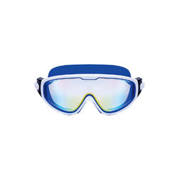 Unomatch Water Sport Earplug Big Frame Waterproof Anti Fog Solid Color Swimming Goggles