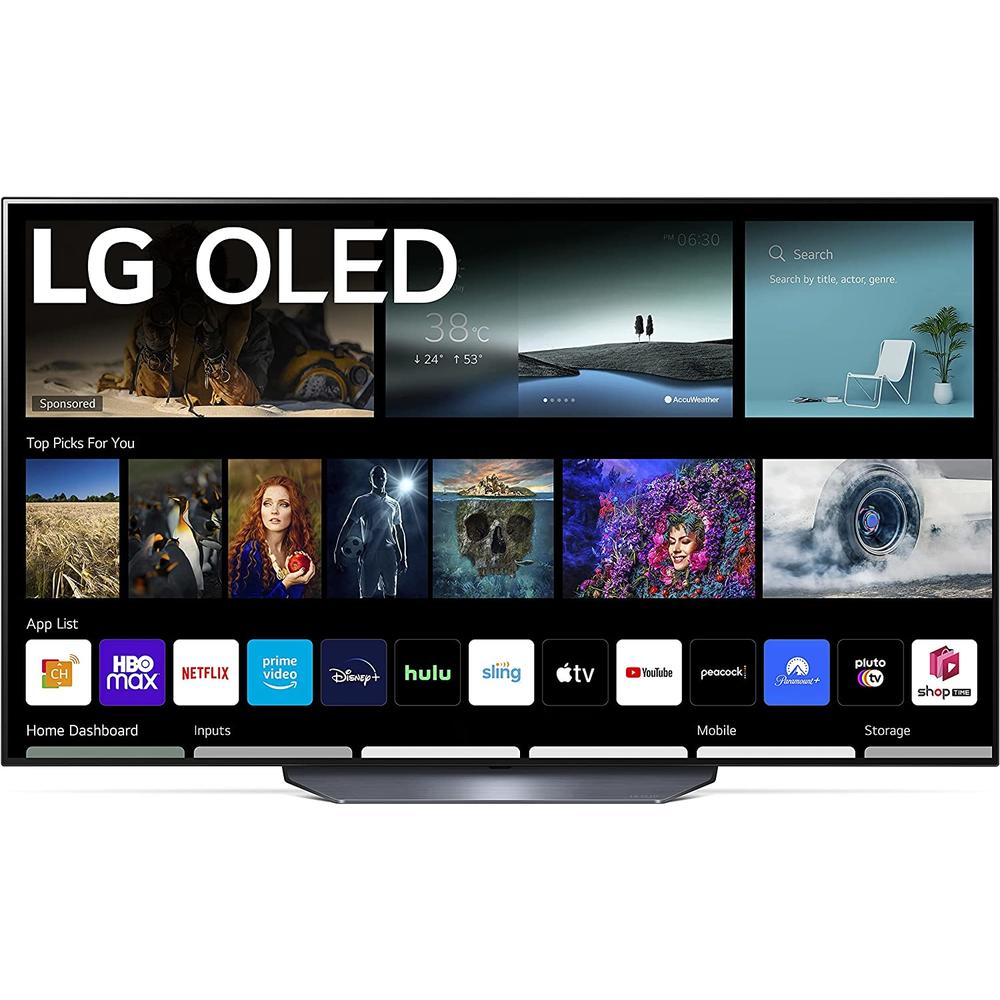 LG OLED B1 Series 65” Alexa Built-in 4k Smart TV, 120Hz Refresh Rate, AI-Powered 4K, Dolby Vision IQ and Dolby Atmos, WiSA Ready, G
