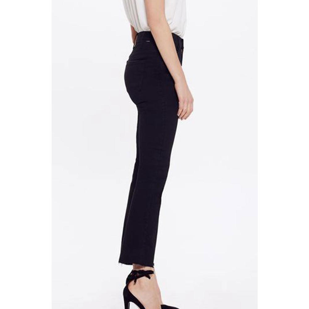 Unomatch Women Modern Slim Fit Fashion Button Closure High-Waist Fabulous Solid Colored Denim Jeans