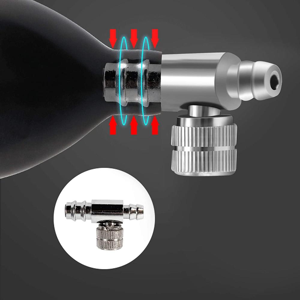 Lamoutor 3Pcs Blood Pressure Latex Bulb Replacement Inflation Bulb Pump