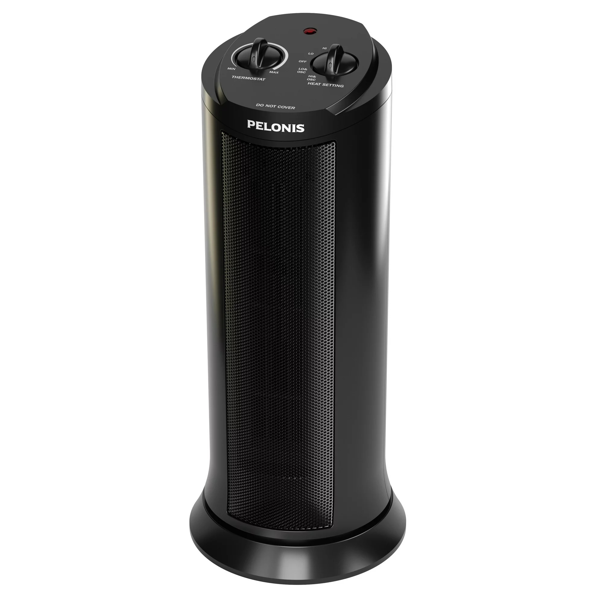 Pelonis WDS11643 17 1500W Ceramic Tower Space Heater, NTH15-17L, Black