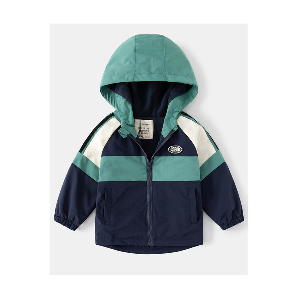 Unomatch Baby & Toddler Boys Superb Restful Zip Closure Long Sleeve Protective Hood Warm Winter Jacket