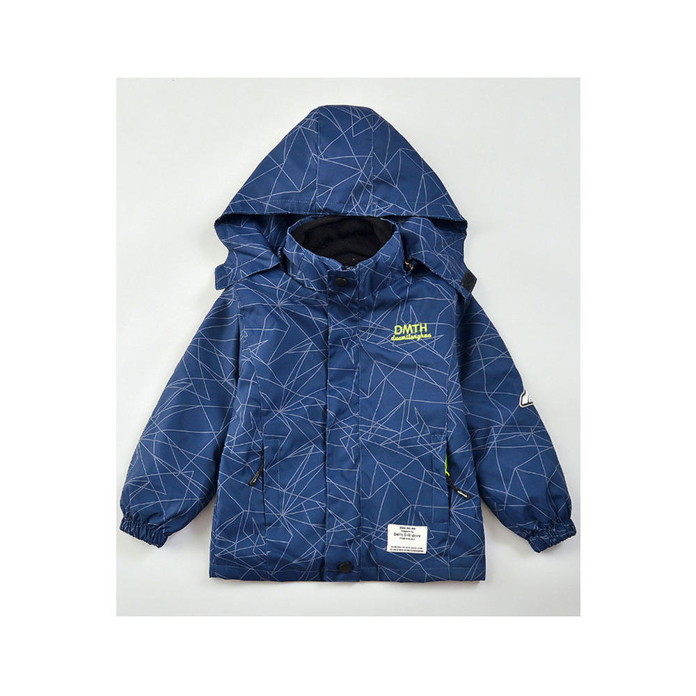Unomatch Shop Kid Boys Thickened Three In One Windproof Jacket