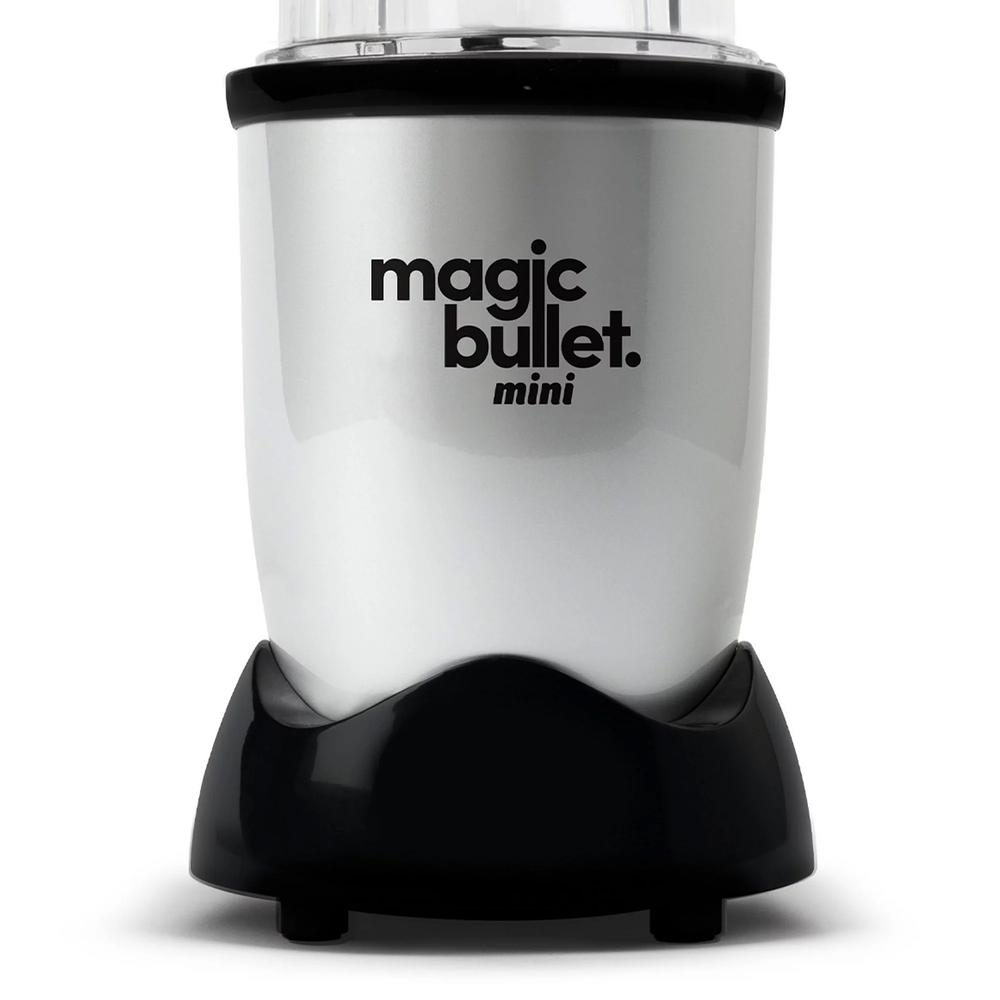 Magic Bullet Mini 14 oz. Compact Personal Blender Silver/Black