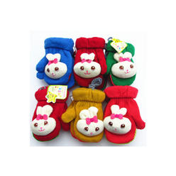 Unomatch Baby & Toddler Unisex Bunny Knitted Head Printed Style Super Warm Winter Gloves