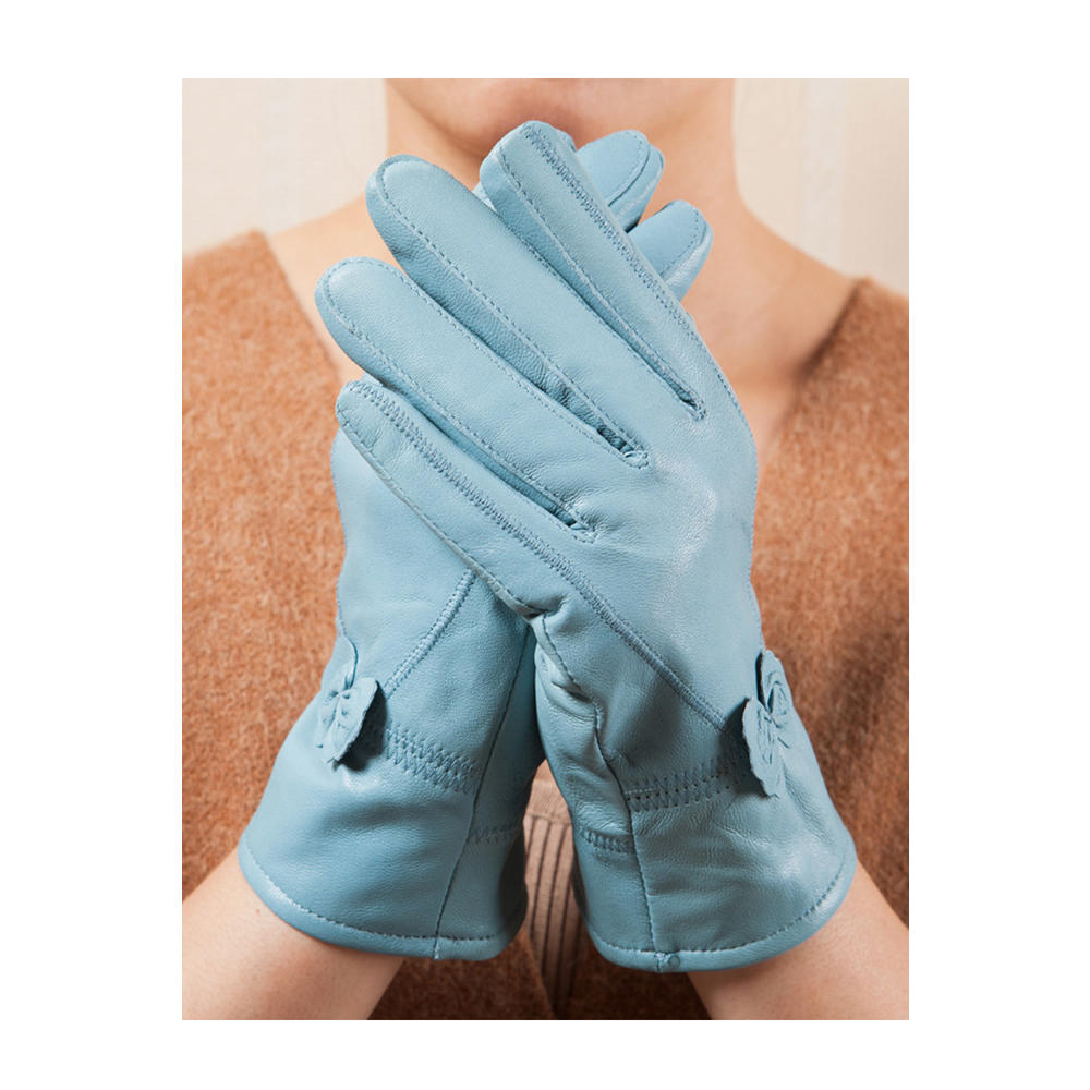 Unomatch Women Thickening Velvet Winter Warm Casual Gloves