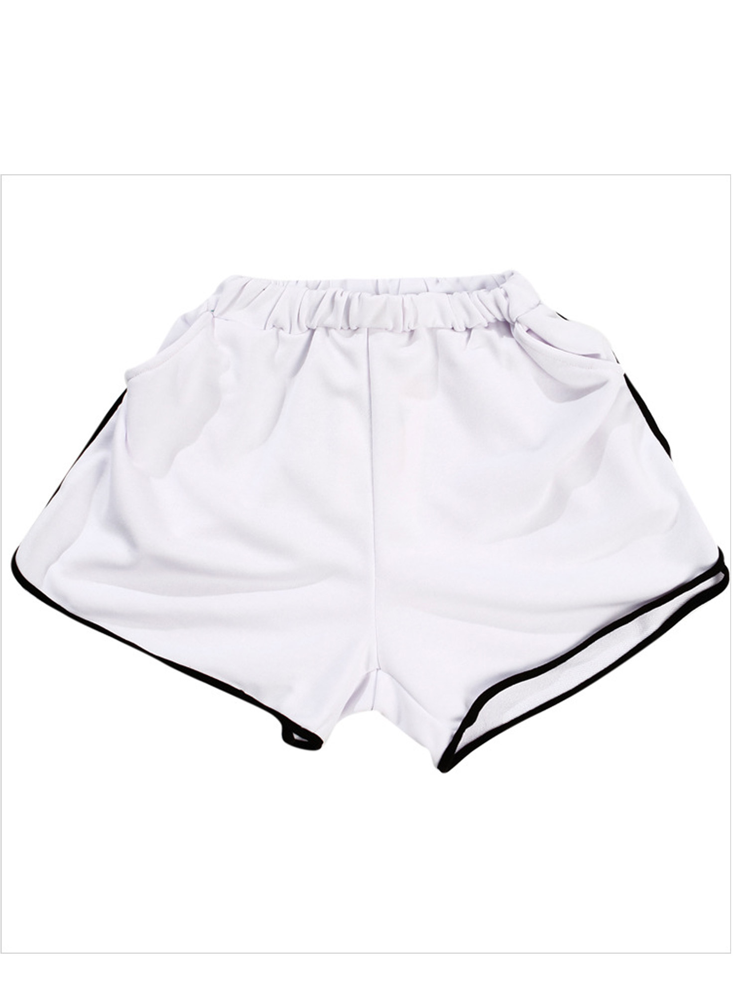elasticated waist womens shorts