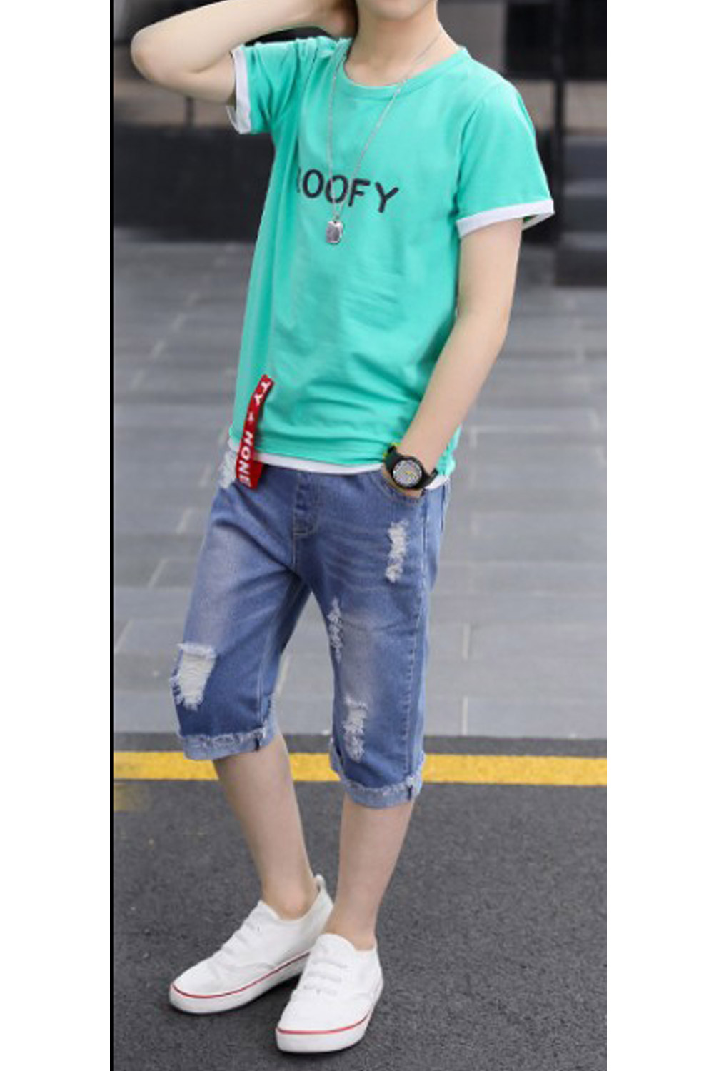 boys shorts denim