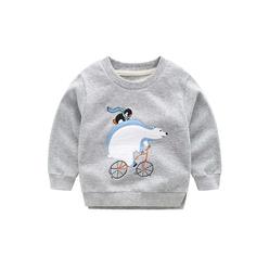 Unomatch Toddler Boys Soft & Warm Cartoonish Sweatshirt