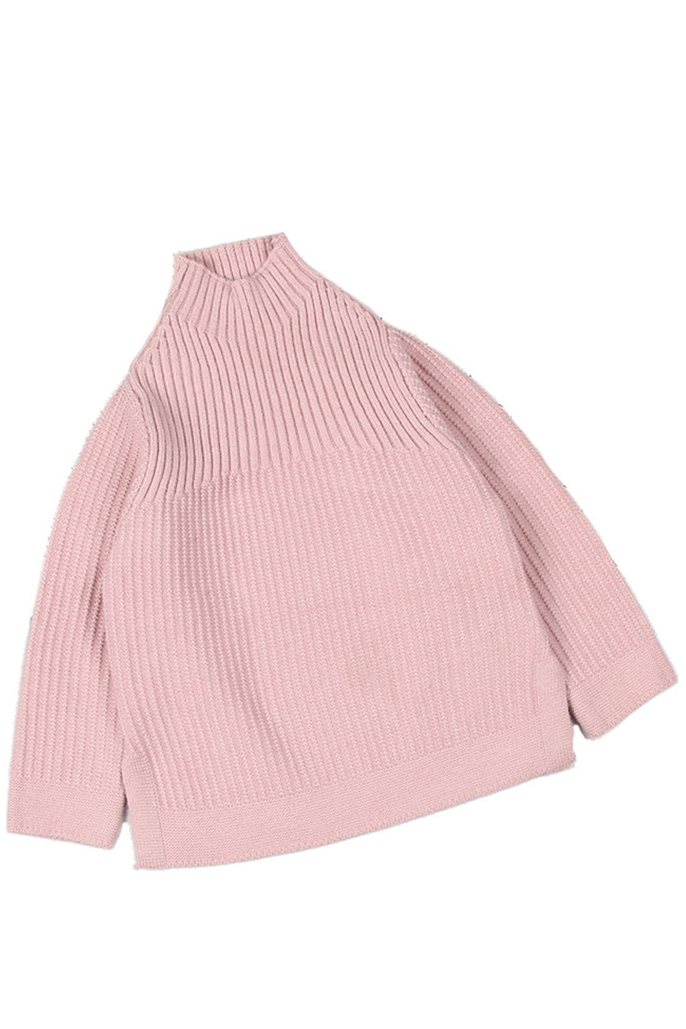 high neck sweater for baby girl