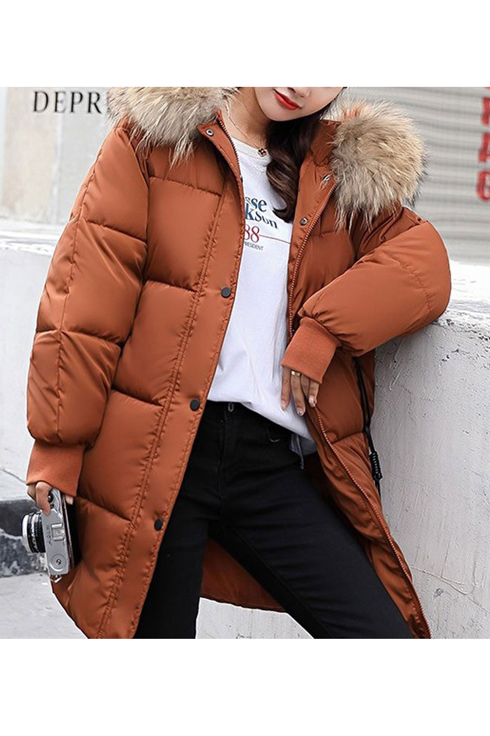 juniors winter coats with fur hoods