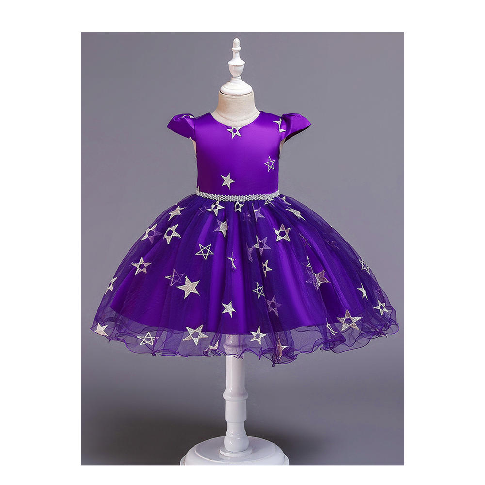 Unomatch Toddler Girl Lovely Flying Sleeve Pleate Skirt
