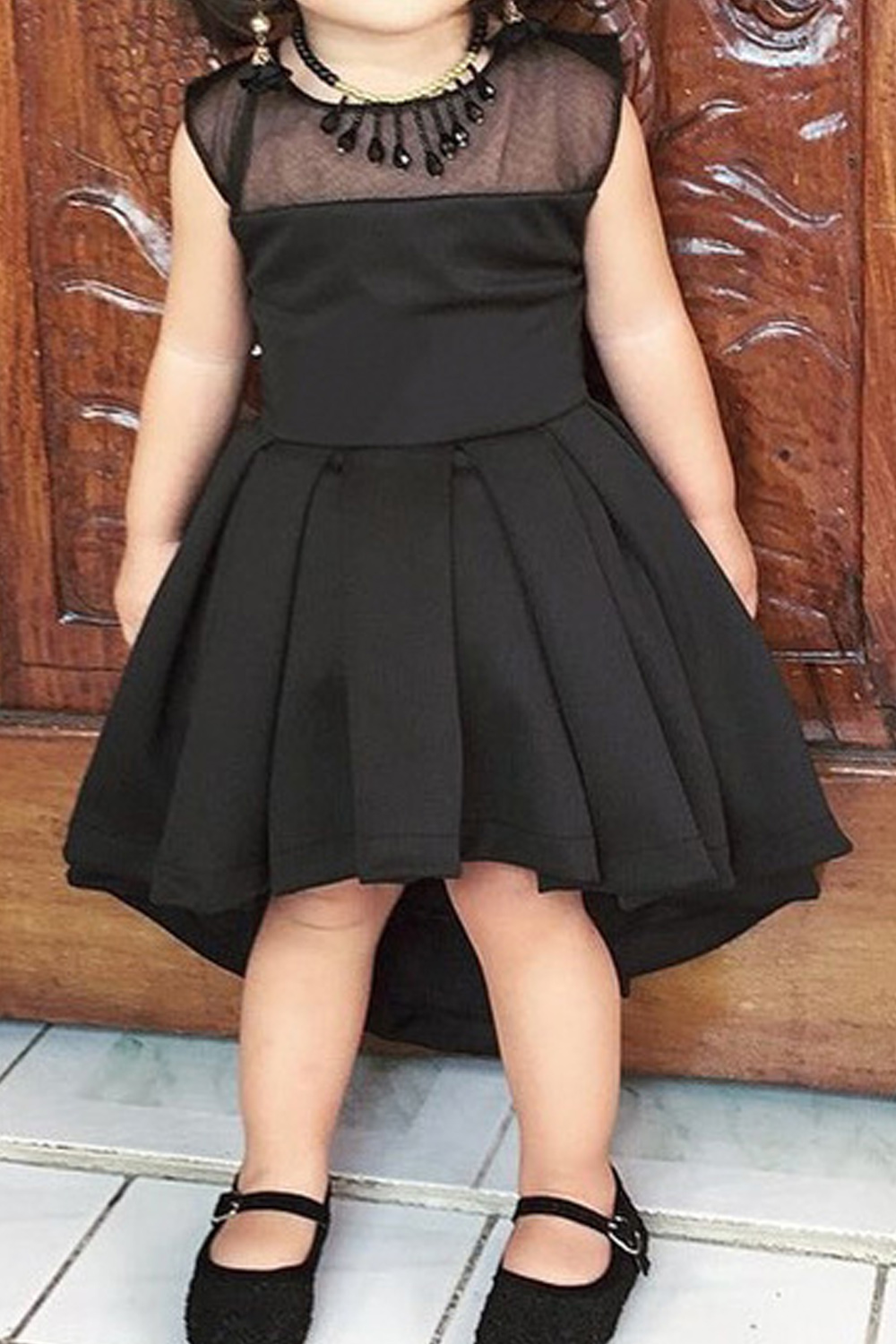 black skirt for baby girl