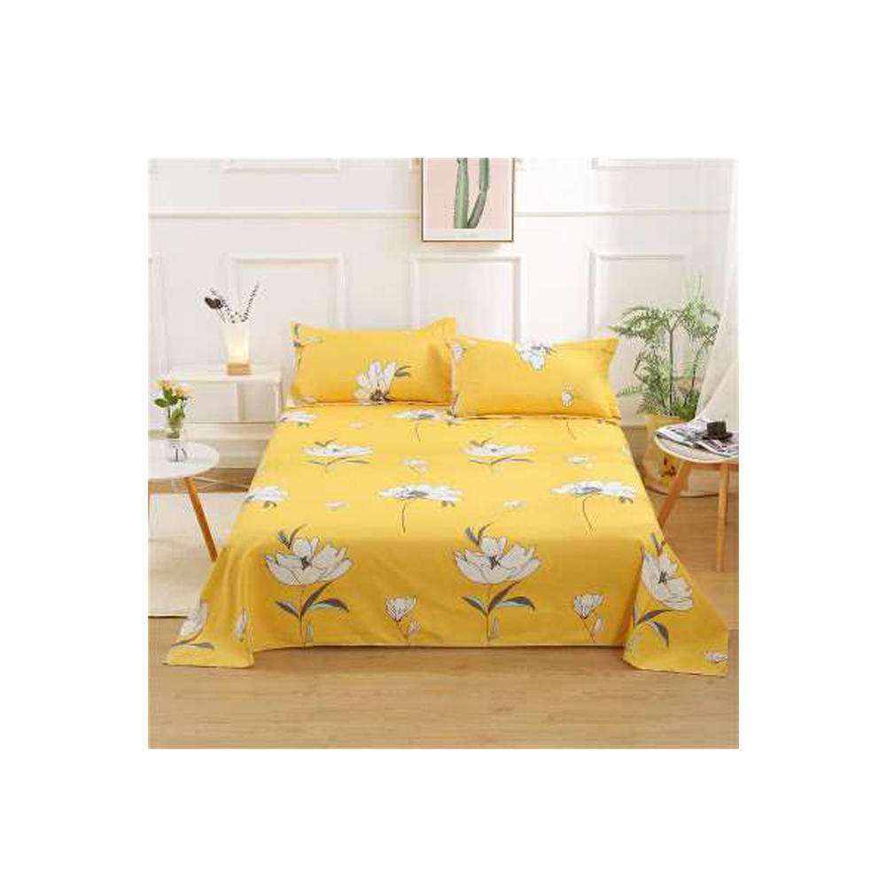 Unomatch Home Decor Beautiful Printed Soft Cashmere Bed sheet With Pillow Covers