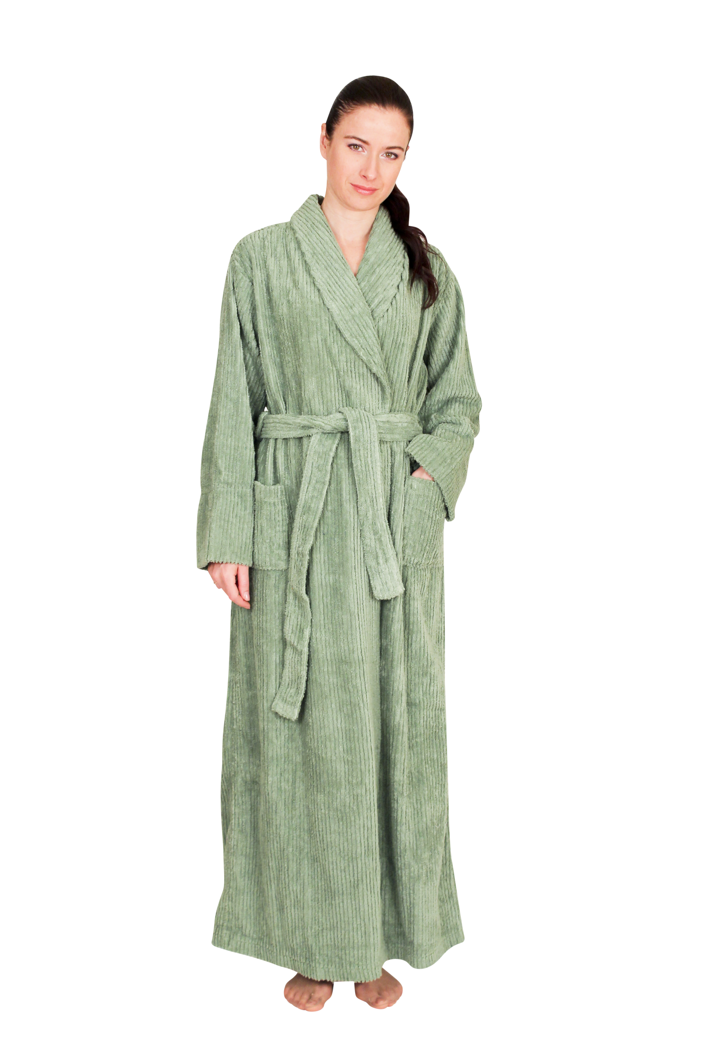 Floor length chenille robe clearance