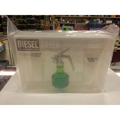 DIESEL GREEN Masculine by Diesel 3-pcs Set FOR MEN2.5 fl.oz / 75 ml Eau De TOILETTE Spray HARD TO FIND