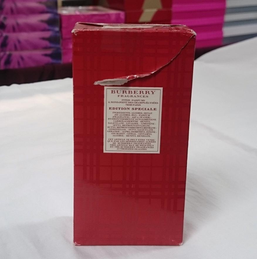 burberry brit red perfume 100ml