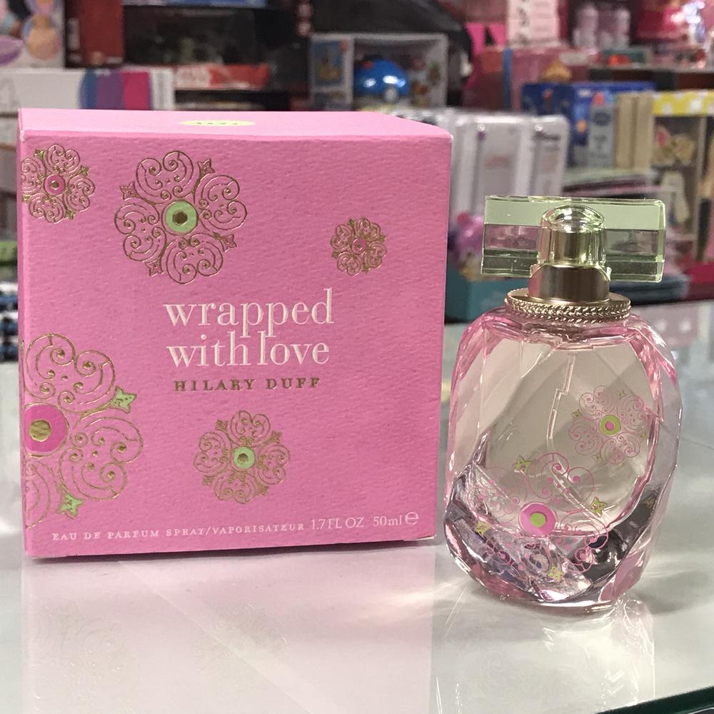 Hilary Duff Wrapped with Love by Hilary Duff for women, 1.7 fl.oz / 50 ml Eau De Parfum Spray, Hard to find