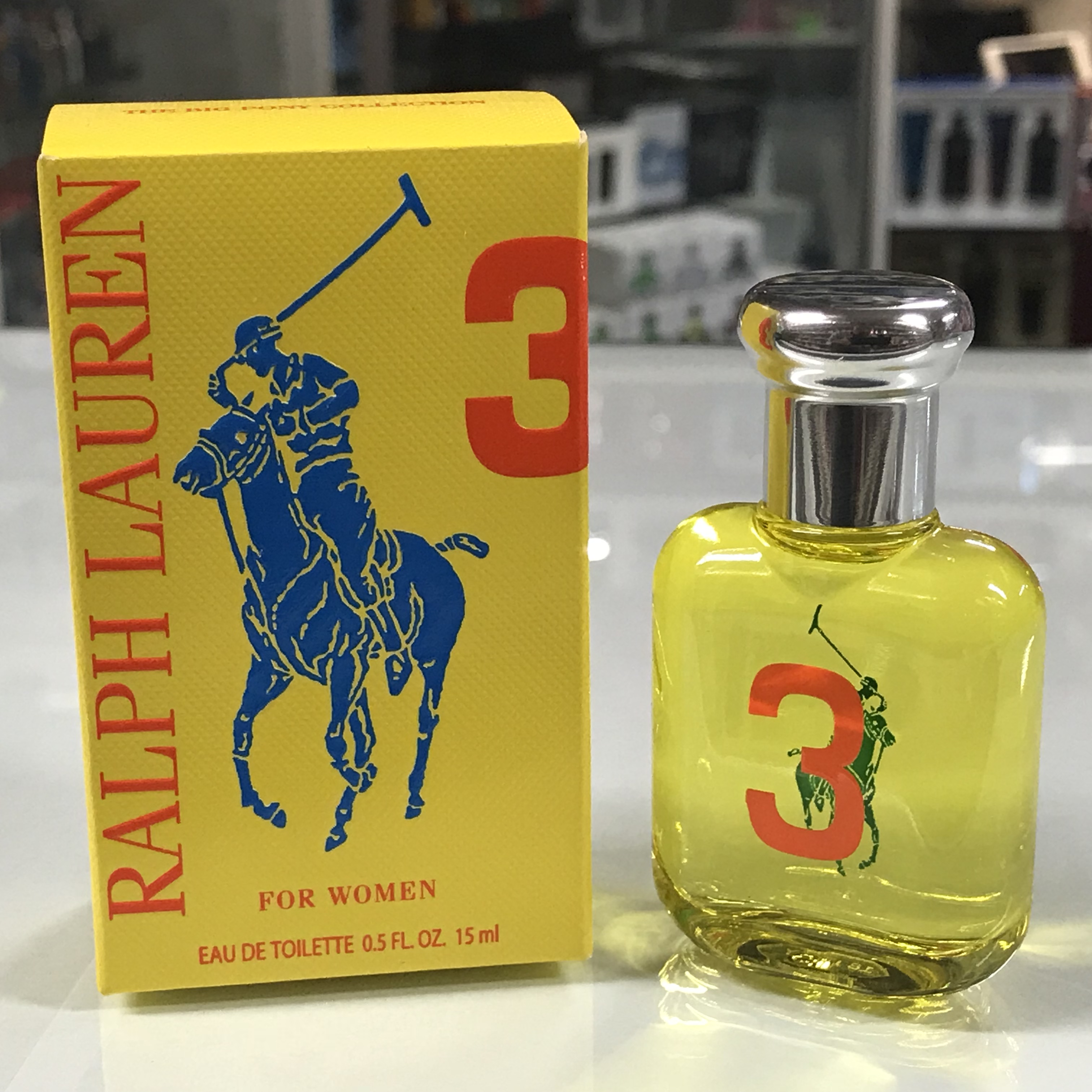 ralph lauren the big pony women's 3 yellow