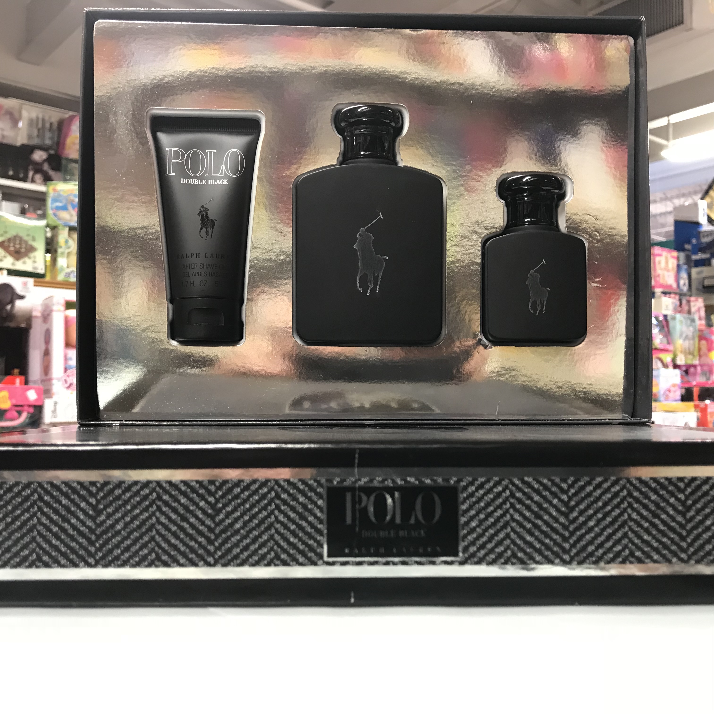 Double black polo gift set Clearance