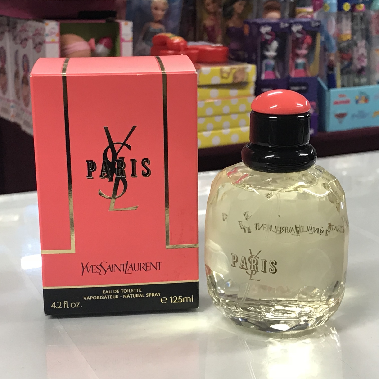 Ysl paris eau de toilette spray 125ml clearance