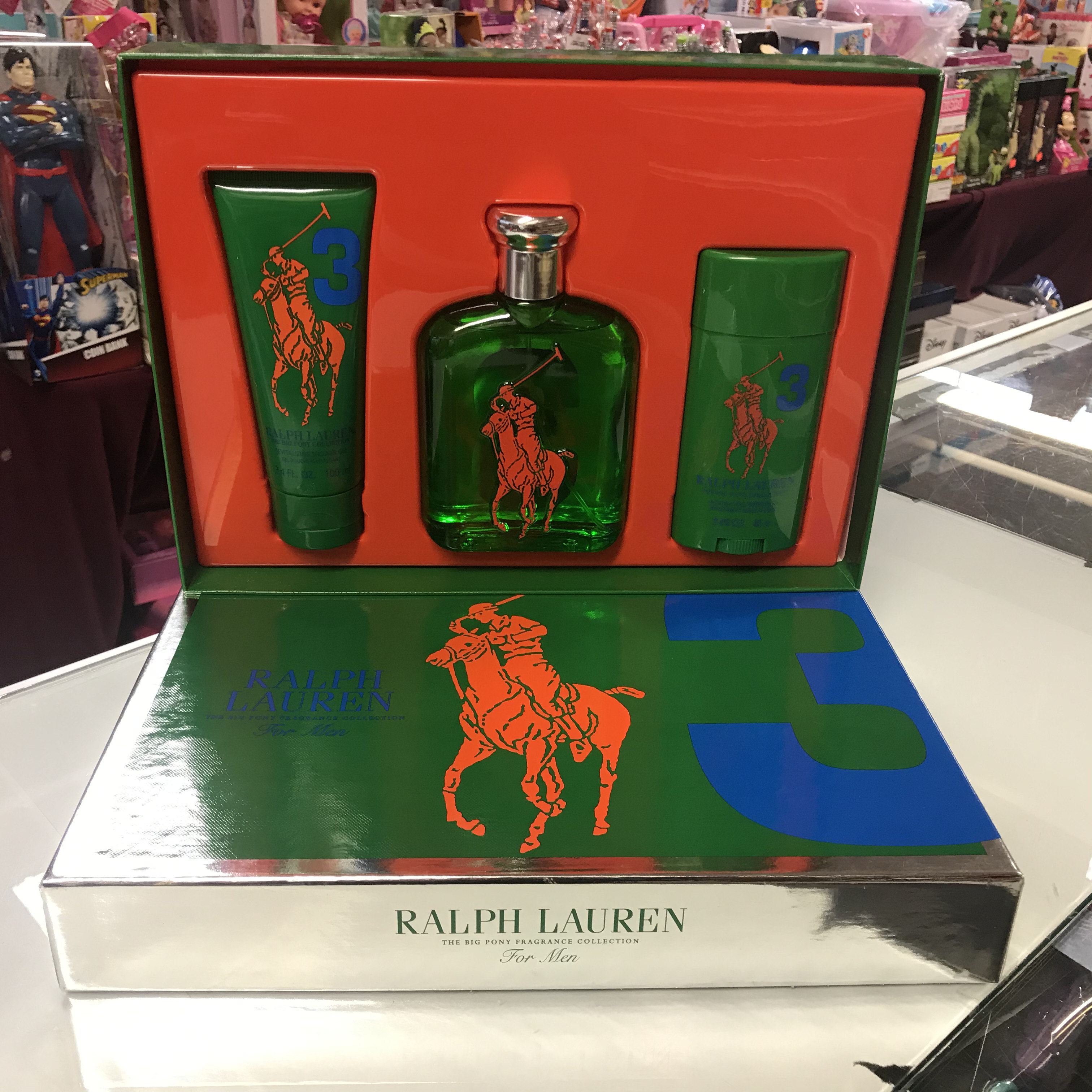 ralph lauren big pony 3 green