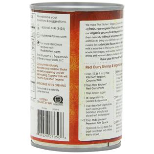 Thai Kitchen Organic Coconut Milk Pack of Six -13.44 Oz Cans
