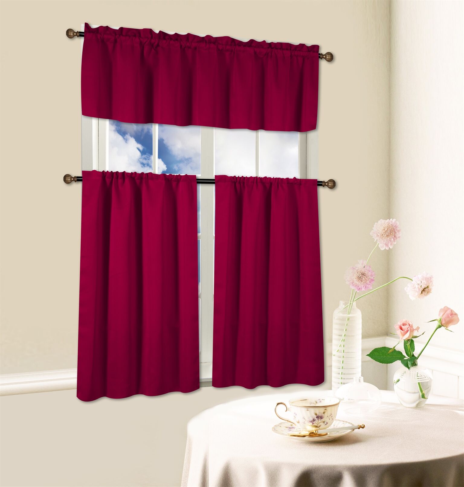 Tier Curtains Cafe Curtains Kmart