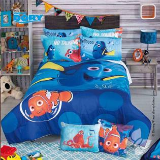 Stf Finding Nemo Dory Comforter Bedspread Sheet Set Girl Disney