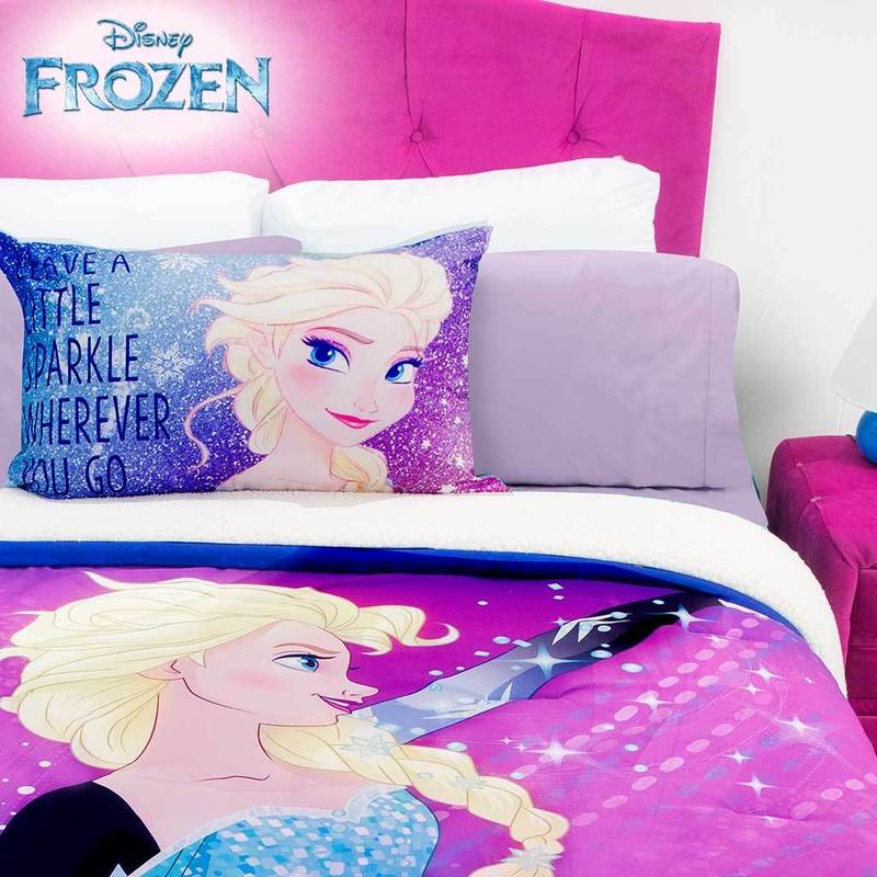 Sweettreatfavors Disney Frozen Bedding Comforter Sherpa Soft Elsa