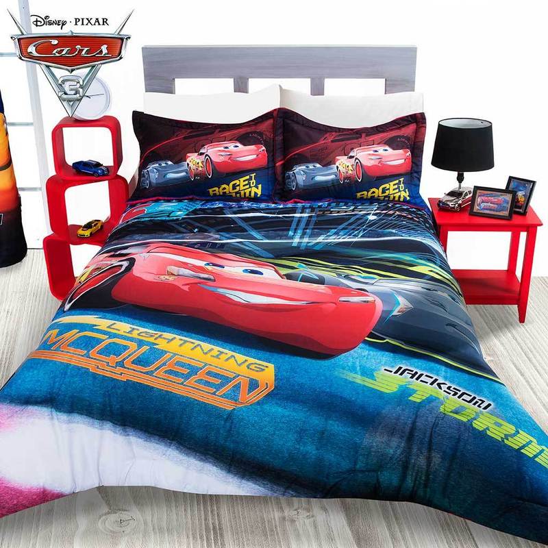 disney cars double bedding set