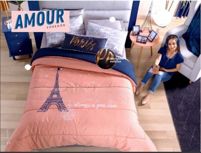 Paris Theme Comforter