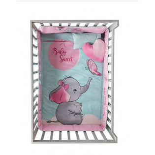 DreamPartyWorld.com LITTLE ELEPHANT CRIB SET BABY Girl ...