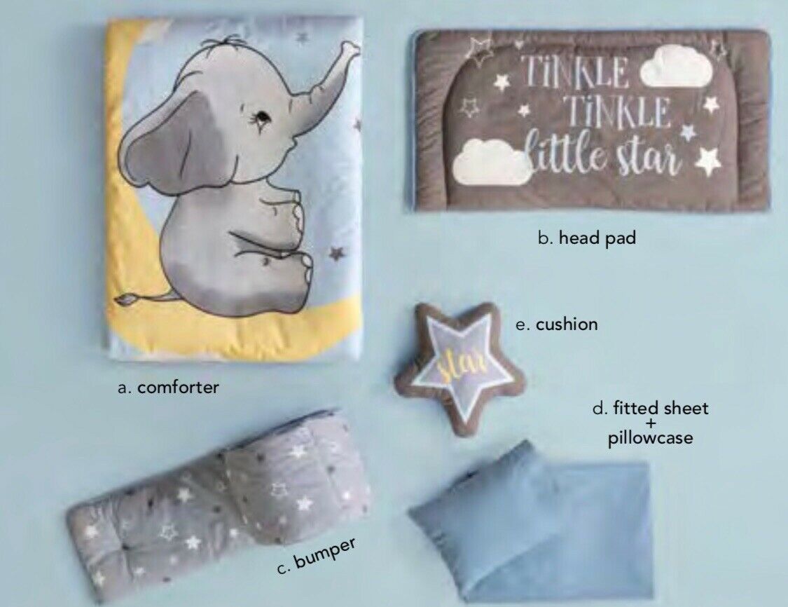 baby boy elephant bedding sets