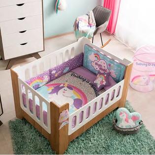 DreamPartyWorld.com UNICORN RAINBOW MAGIC CRIB SET BABY ...