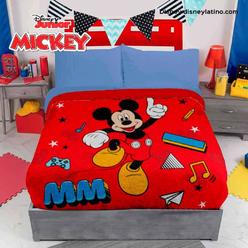Disney Mickey Mouse Reversible Full Mini Comforter Set