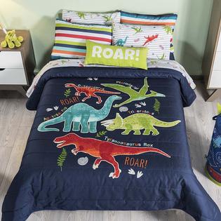 Dreampartyworld Dinosaurs Comforter Set, Dinosaur Full Size Duvet Cover Dimensions